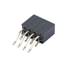Pitch 2.0mm 90° 双排 Y型母 H6.35W4.0 卧贴